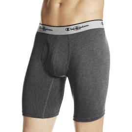 Champion-Men's Tech Performance Long Leg Boxer Brief