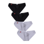 David Archy Men's 4 Pack Micromodal Air Sexy Bikinis and Briefs