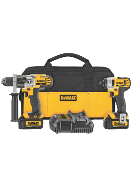 DCK290L2 20-Volt MAX Li-Ion 3.0 Ah Hammer Drill and Impact Driver Combo Kit