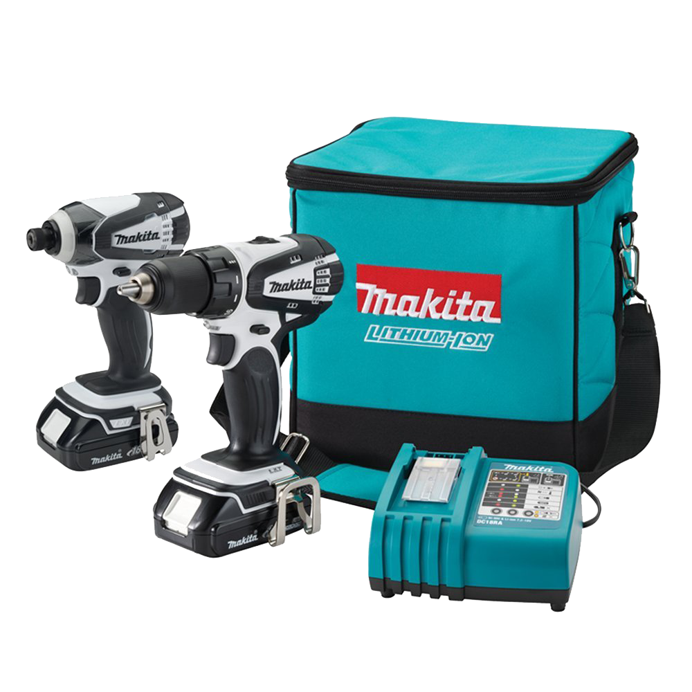 18-Volt Compact Lithium-Ion Cordless Combo Kit 2-Piece