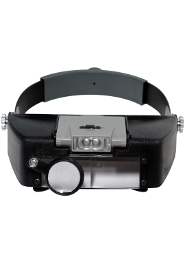Illuminated Multipower LED Binohead Magnifier 