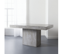 Fuze grey dining table