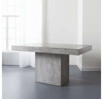 Fuze grey dining table