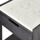 Tux marble top nightstand