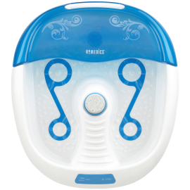 Foot Spa Bath Massager Bubble Heat LED 