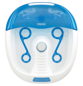 Foot Spa Bath Massager Bubble Heat LED 