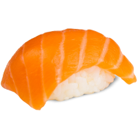 Sushi with salmon