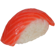 Sushi with salmon
