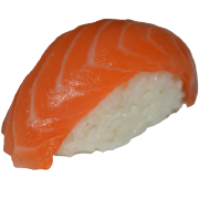 Sushi with salmon