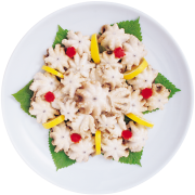 octopus with vegetables