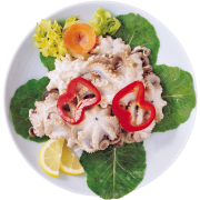 octopus with vegetables