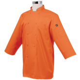 Chef Works JLCL-BLK-M Basic Chef Coat