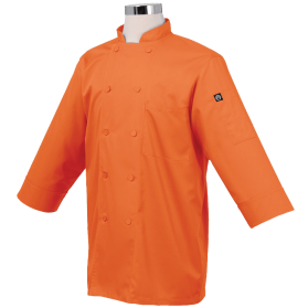 Chef Works JLCL-BLK-M Basic Chef Coat
