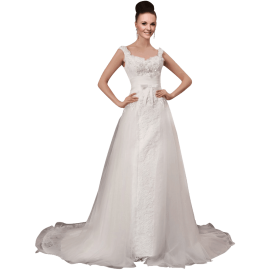 Bowknot Wedding Dress