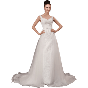 Bowknot Wedding Dress