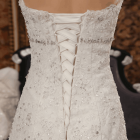 Strapless Ball Gown In Lace Beading Dress