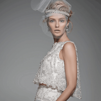 Rhinestone Wedding Dress