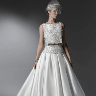 Rhinestone Wedding Dress
