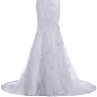 Elegant Trumpet Evening Gown Bridal