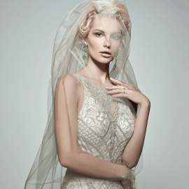 Champagne Mermaid Wedding Dresses