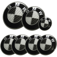 Black-Silver Carbon Fiber 
