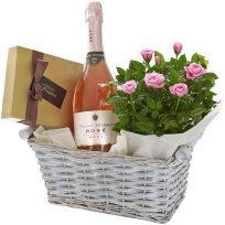 Luxury Red Wine Gift Basket