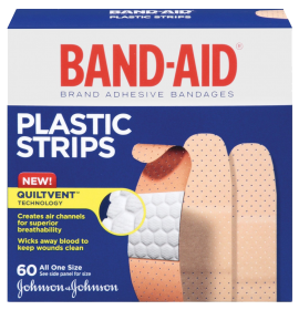 Band-Aid Brand Adhesive Bandages Plastic Strips