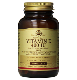 Solgar Vitamin E 400 IU 50 Softgels
