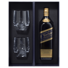 Blue Label Crystal Glasses Gift Set 