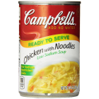 Sodium Chicken with Noodles Soup