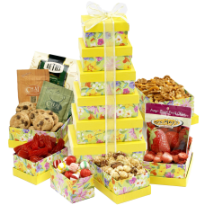 Fresh and Floral Gift Tower 