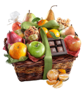 Fruit Orchard Delight and Gourmet Gift Basket