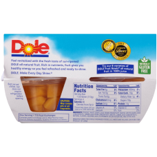 Fruit Bowls Diced Peaches in 100% Fruit Juice