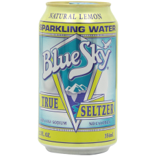 Blue Sky Lemon Seltzer