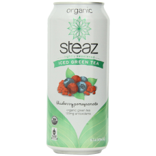 Iced Tea Can Green Blueberry Pomegranate
