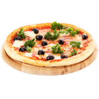 Pizza with cheese