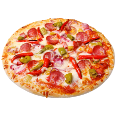 Pizza with chili