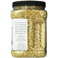 Hoosier Hill Farm Original White Popcorn Lovers Jar