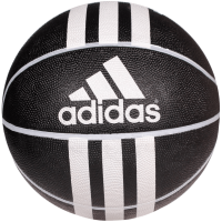Performance 3-Stripes Rubber Basketball