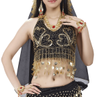 AveryDance Professional Belly Dance 5-pieces Costume Set