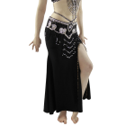 Multi-Row Paillettes Gold Coins Belly Dance Wrap & Hip Scarf 