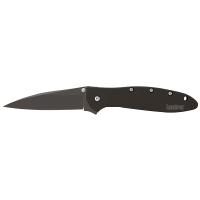 Ken Onion Black Leek Folding Knife with SpeedSafe