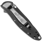 Ken Onion Black Leek Folding Knife with SpeedSafe
