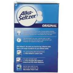 Alka-seltzer Original Effervescent Tablets 72-Count