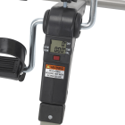 Folding Exercise Peddler with Electronic Display