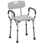 Quick Release Shower Chair with Back 