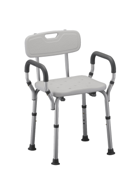 Quick Release Shower Chair with Back 