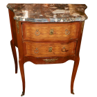 French Commode With Marble Top. Circa 1920.