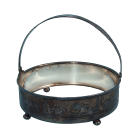 Middletown Silver Plate 3 Part Dish Basket Handle