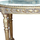 Oval French Gold Gesso Center Table